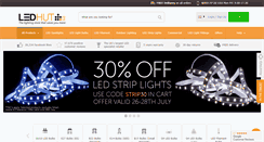 Desktop Screenshot of ledhut.co.uk
