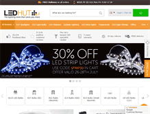 Tablet Screenshot of ledhut.co.uk